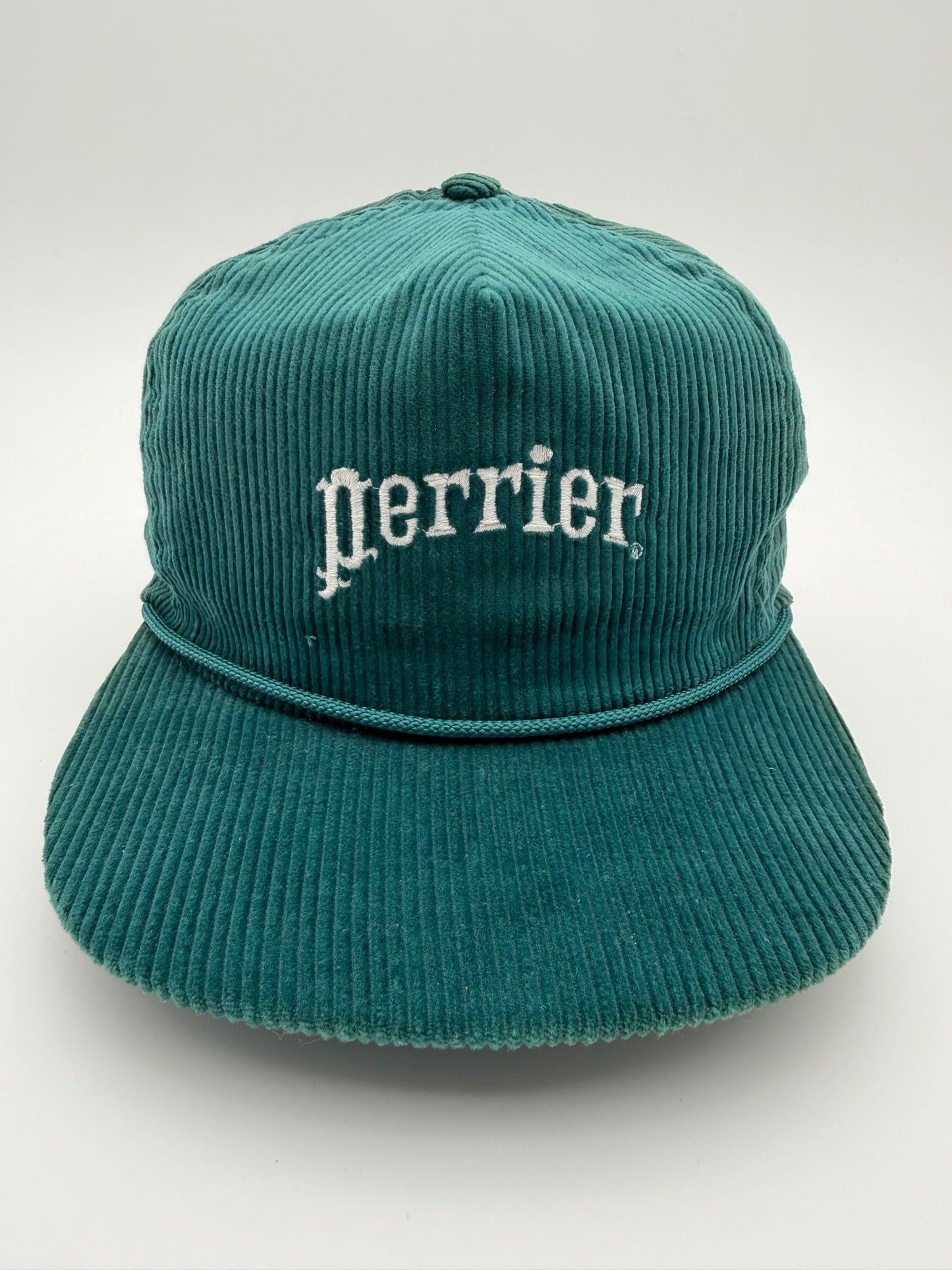 80S PERRIER CORDUROY STRAPBACK HAT