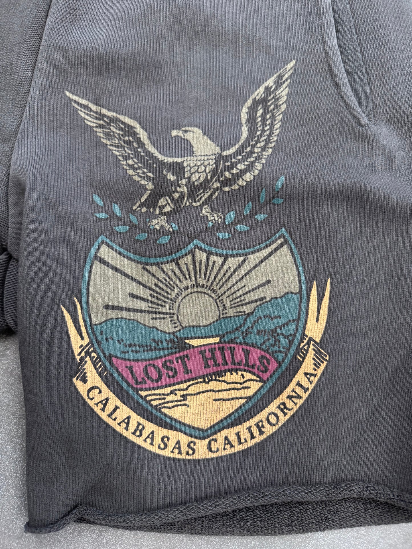 YEEZY SEASON 5 CALABASAS LOST HILLS SHORTS - BLACK (M)