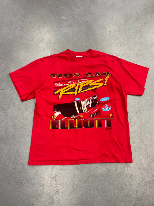 1995 MCDONALDS NASCAR BILL ELLIOTT TEE (KUDZU TAG)