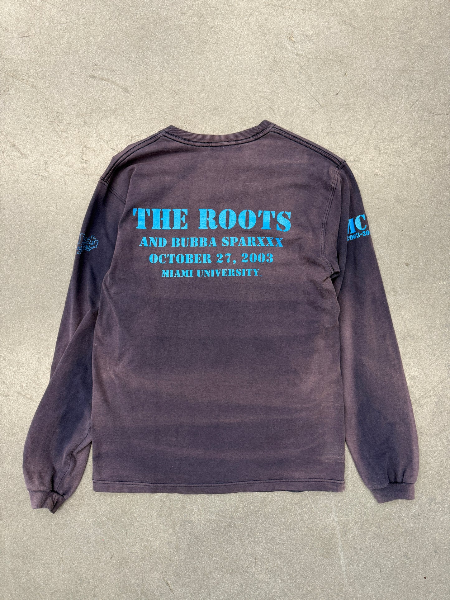 2003 THE ROOTS "DO YOU WANT MORE?" LS TEE (JERZEES TAG)