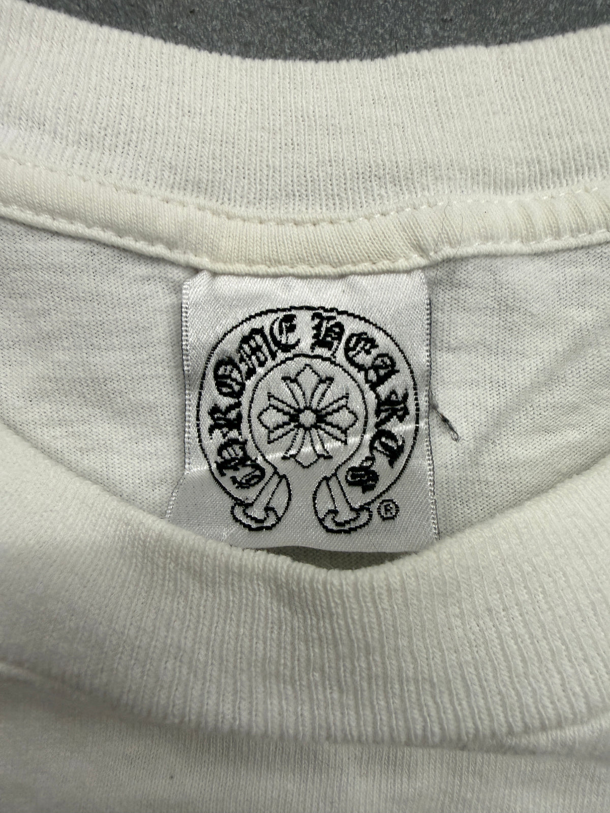 VINTAGE CHROME HEARTS FOTI LONG SLEEVE POCKET TEE