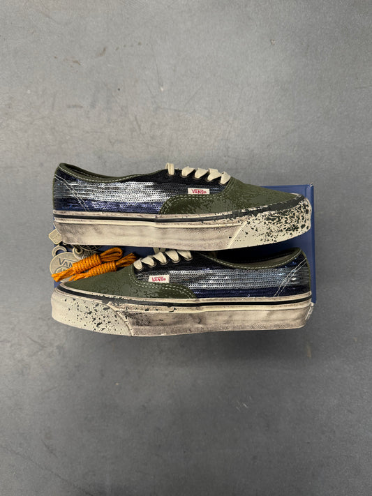 2026 VANS PREMIUM AUTHENTIC LA HABANA - GREEN/BLUE (W/ BOX)