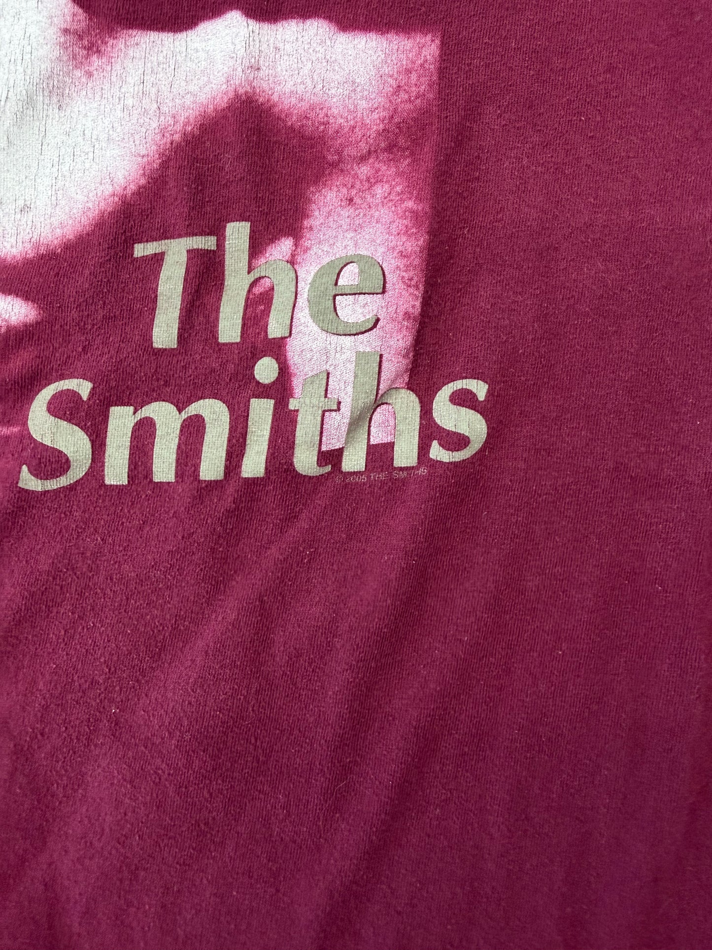 2005 THE SMITHS DEBUT ALBUM COVER TEE (M&O TAG)