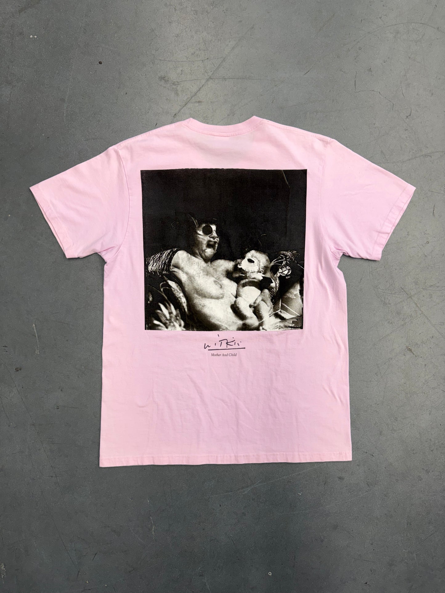 FW20 SUPREME JOEL-PETER WITKIN MOTHER AND CHILD TEE - PINK