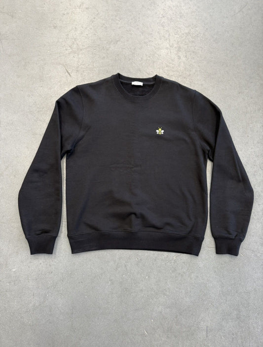 DIOR KAWS BEE LOGO CREWNECK SWEATSHIRT