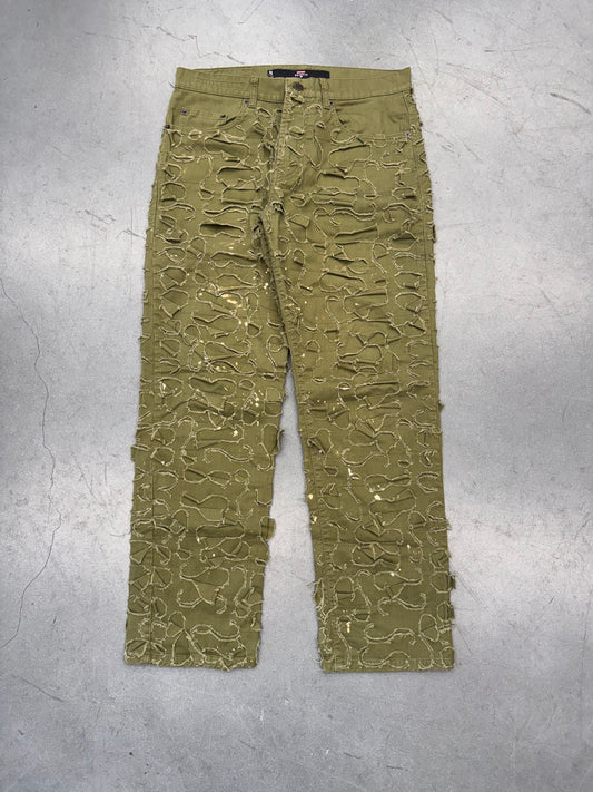 FW22 SUPREME X GRIFFIN 5-POCKET JEANS - LIGHT OLIVE