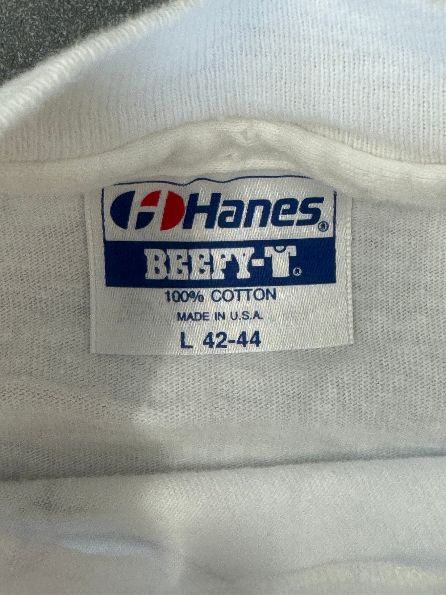 90S BRUMOS DESIGN JACKSONVILLE, FLORIDA PORSCHE SIGNED TEE (HANES TAG)