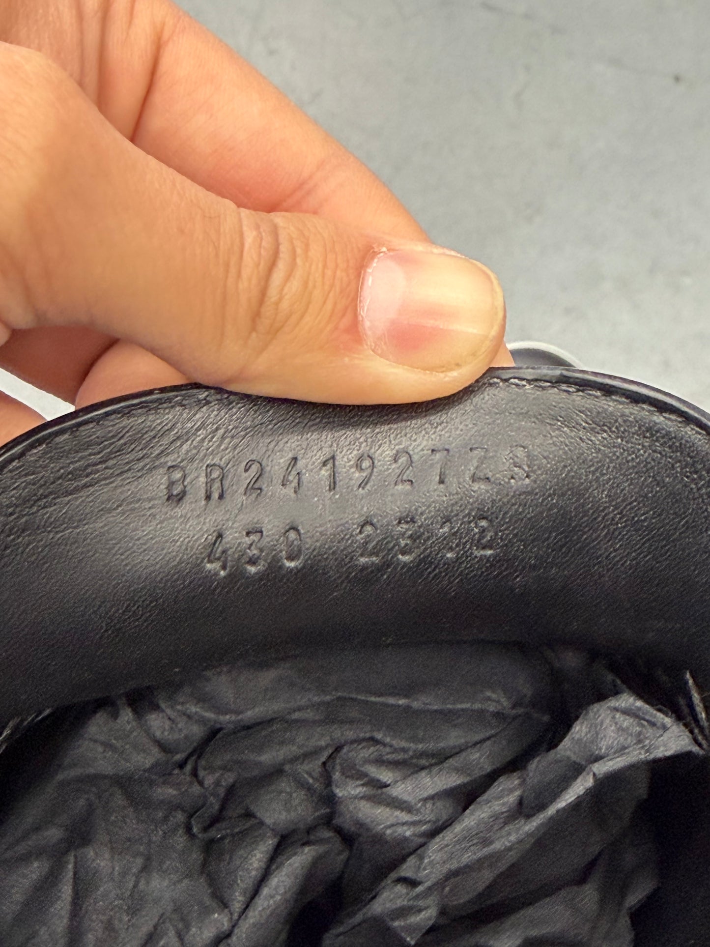SIZE 43 HERMES IGNACIO LOAFER - BLACK (NO BOX)