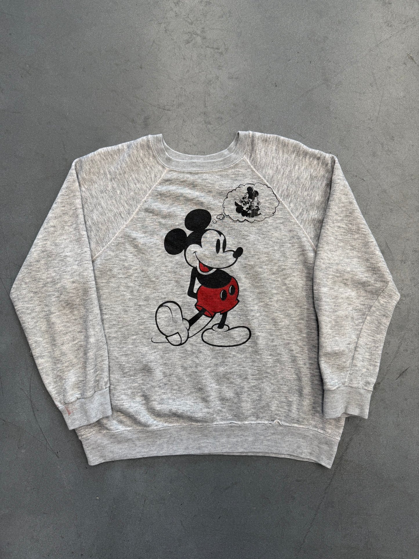 80'S MICKEY MOUSE VIVENNE WESTWOOD SEDITONARIES CREWNECK SWEATER