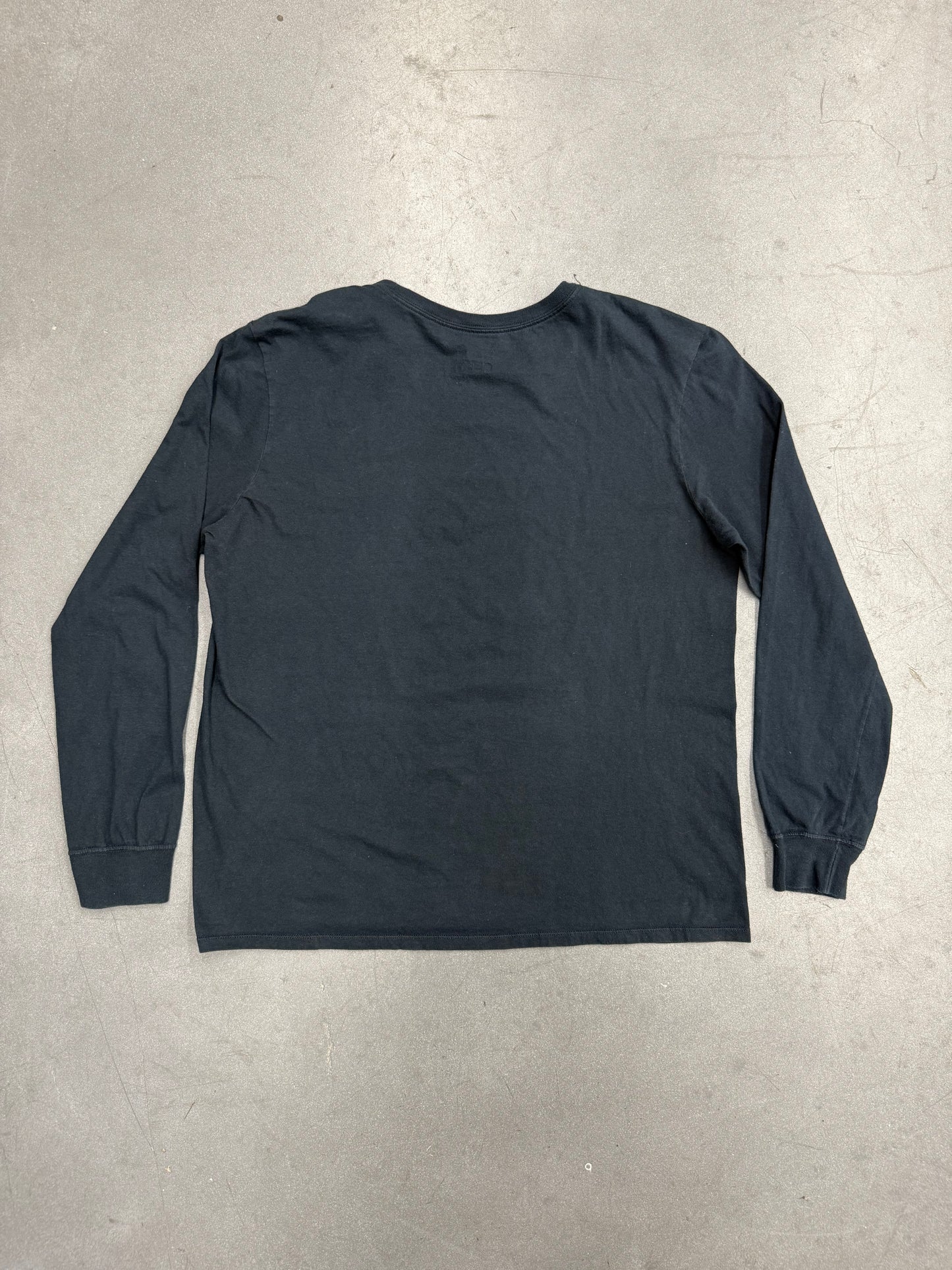 KITH NIKE AIR FORCE 1 LS TEE - BLACK (L)