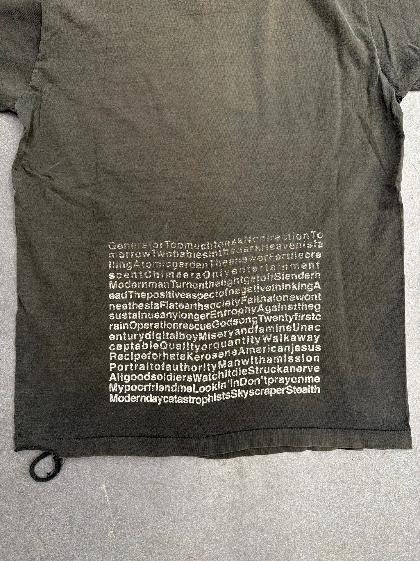 90'S BAD RELIGION LYRICS TEE (GIANT TAG)