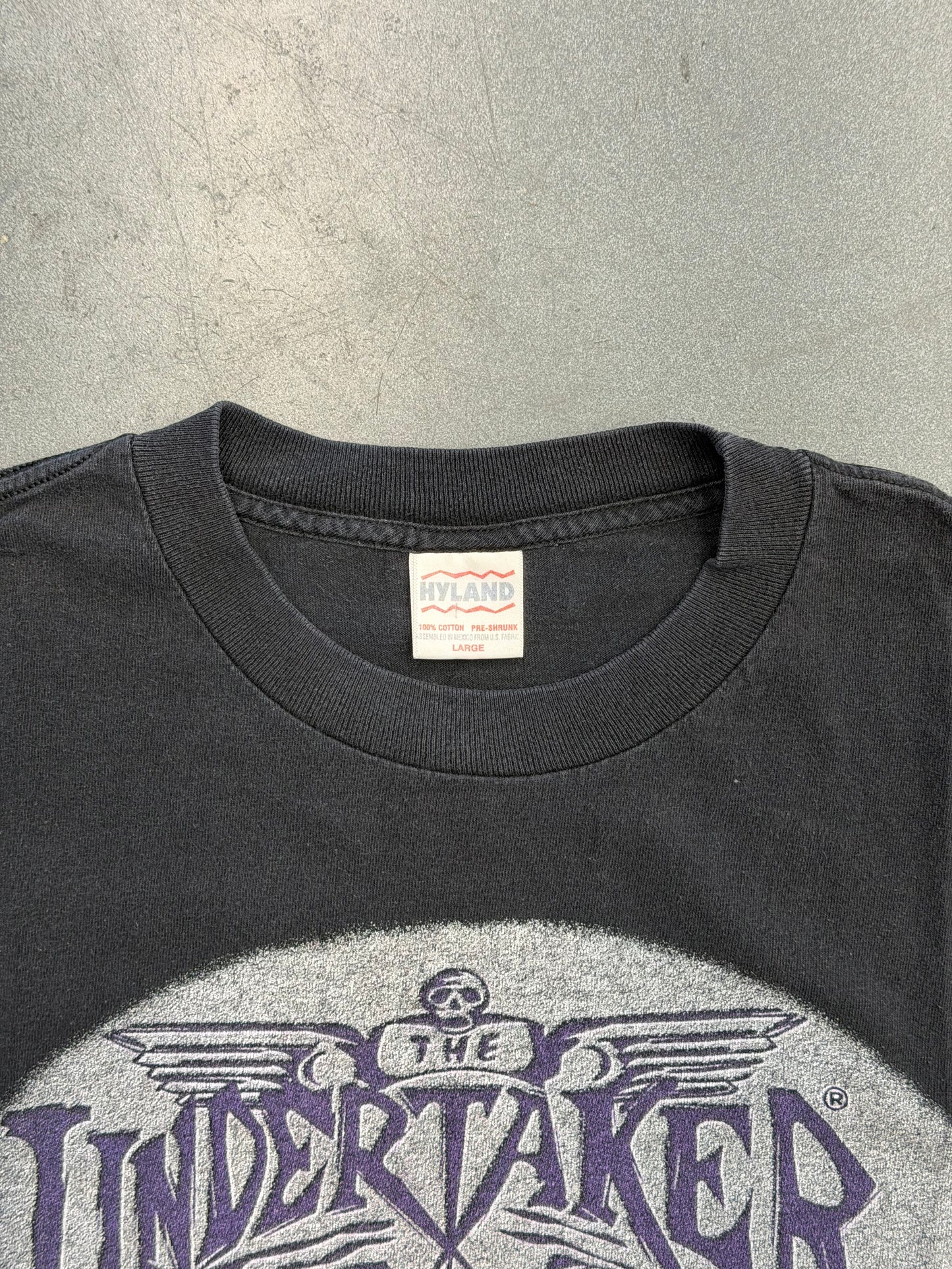 1998 WWF THE UNDERTAKER RIP TEE (HYLAND TAG)