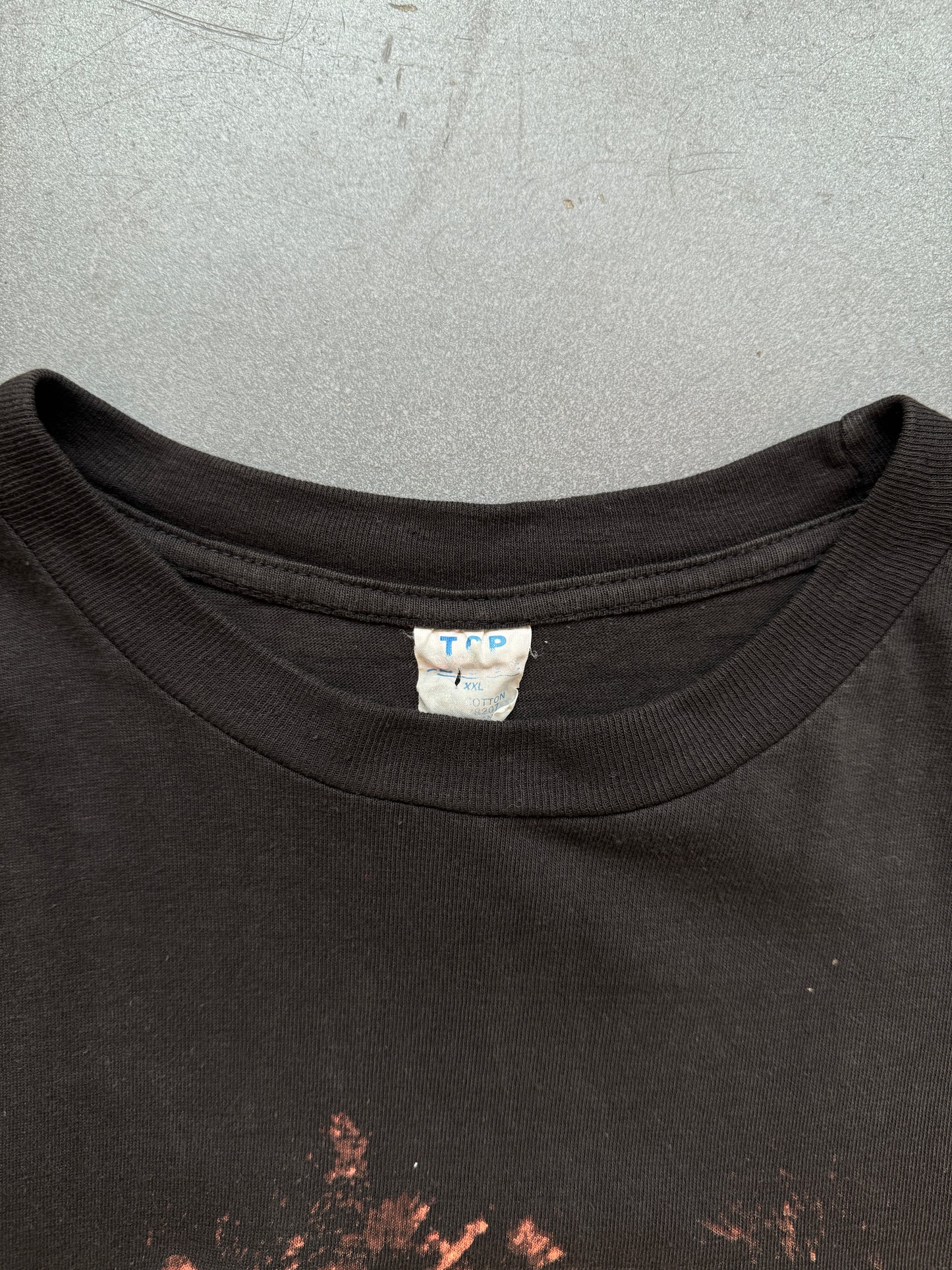 90'S MICHAEL JACKSON BIG FACE THE KING OF POP BOOTLEG RAP STYLE TEE (TOP TAG)
