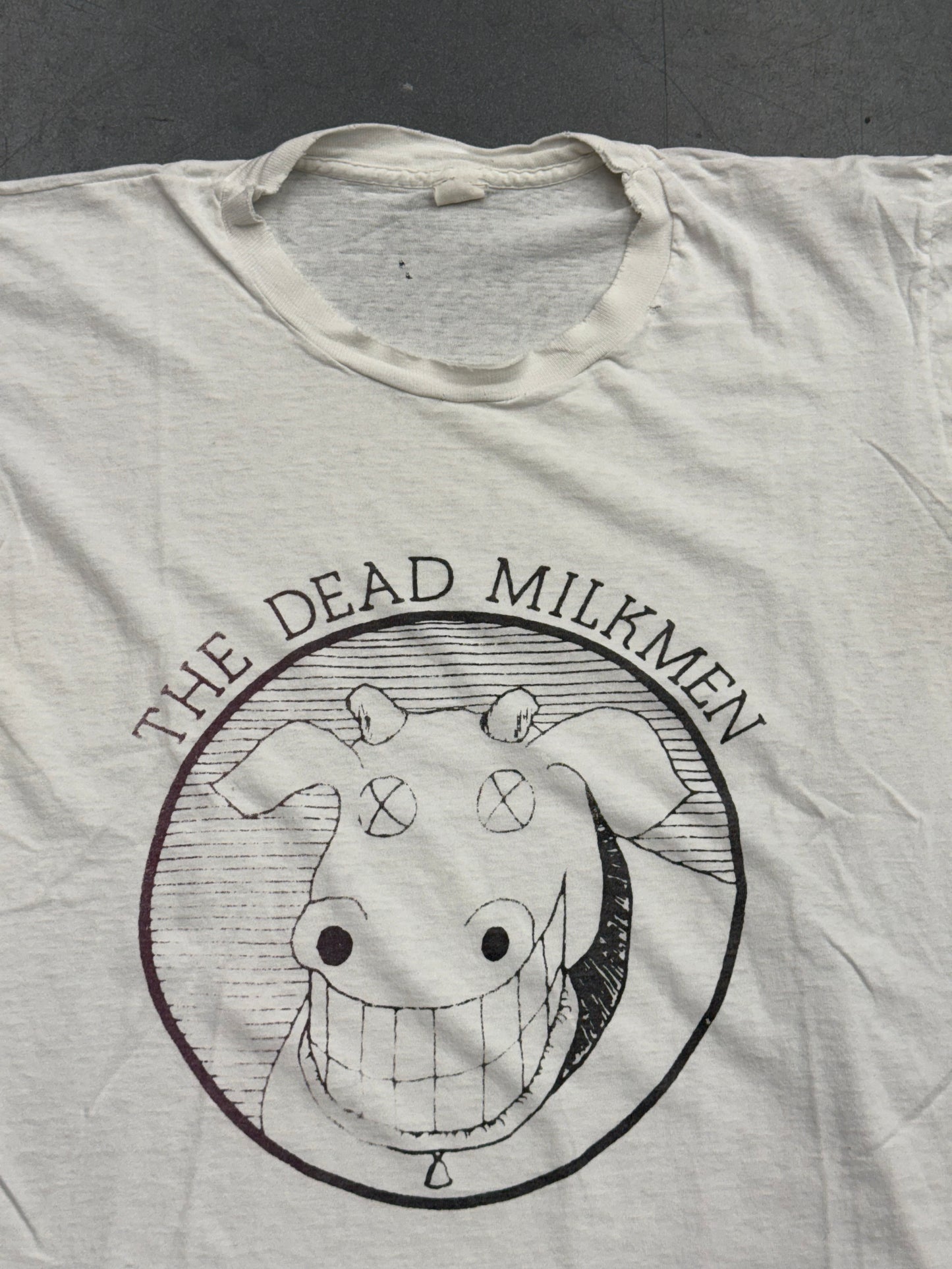 80S THE DEAD MILKMEN TEE (FOTL TAG)