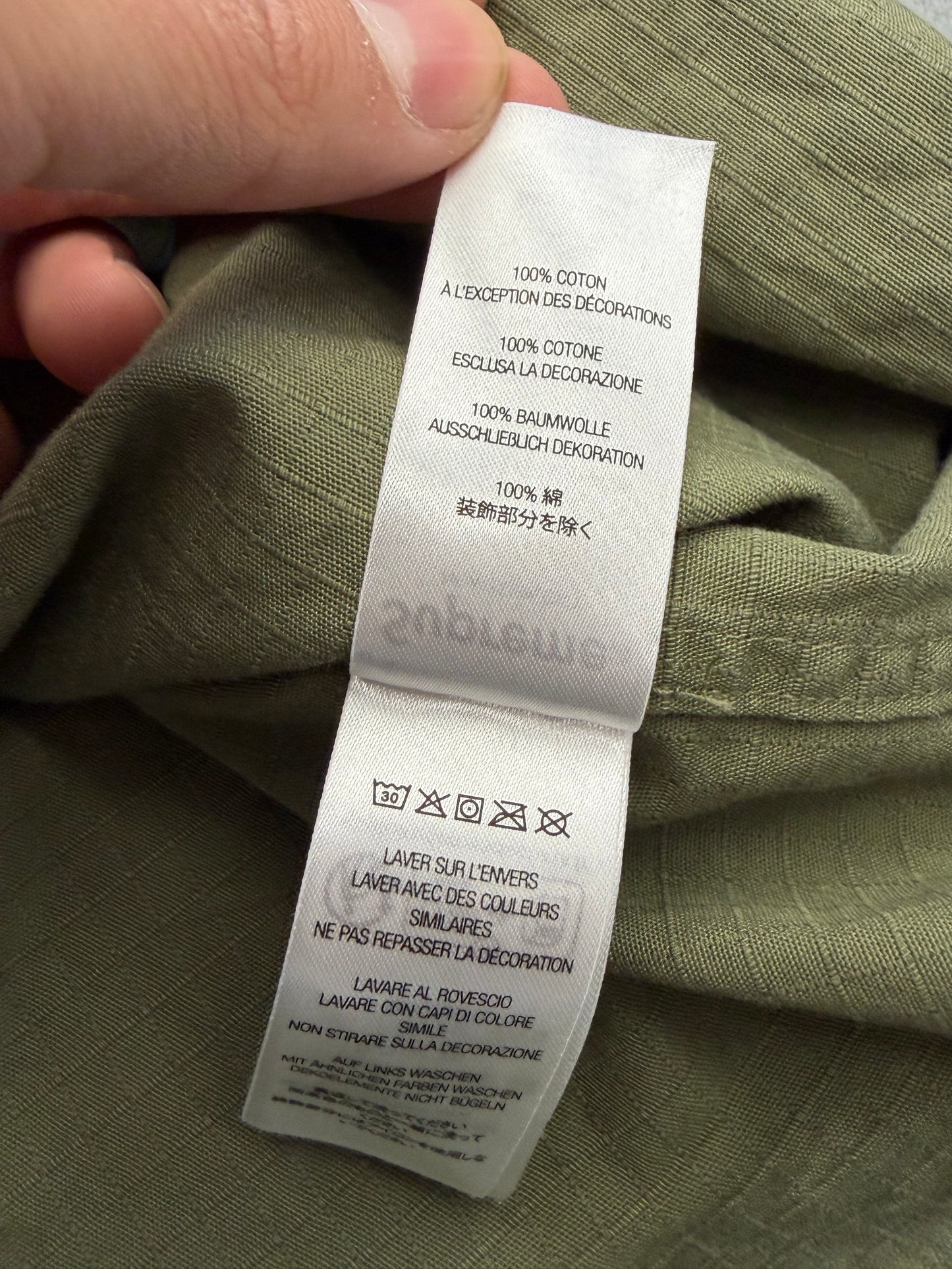FW23 SUPREME BOUNTY HUNTER RIPSTOP SHIRT - OLIVE