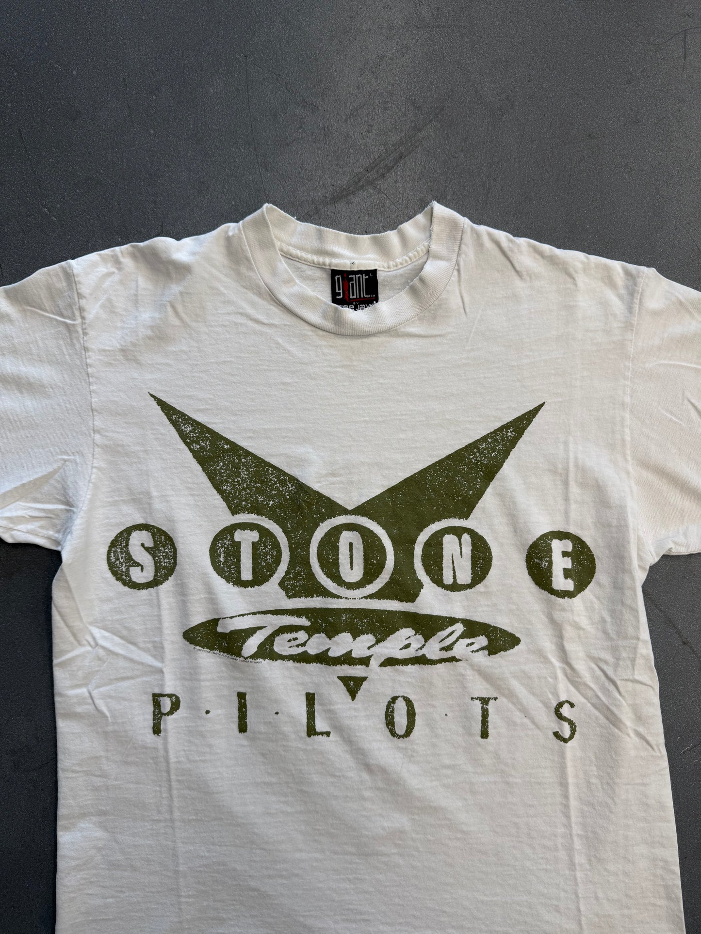 1993 STONE TEMPLE PILOTS TEE (GIANT TAG)
