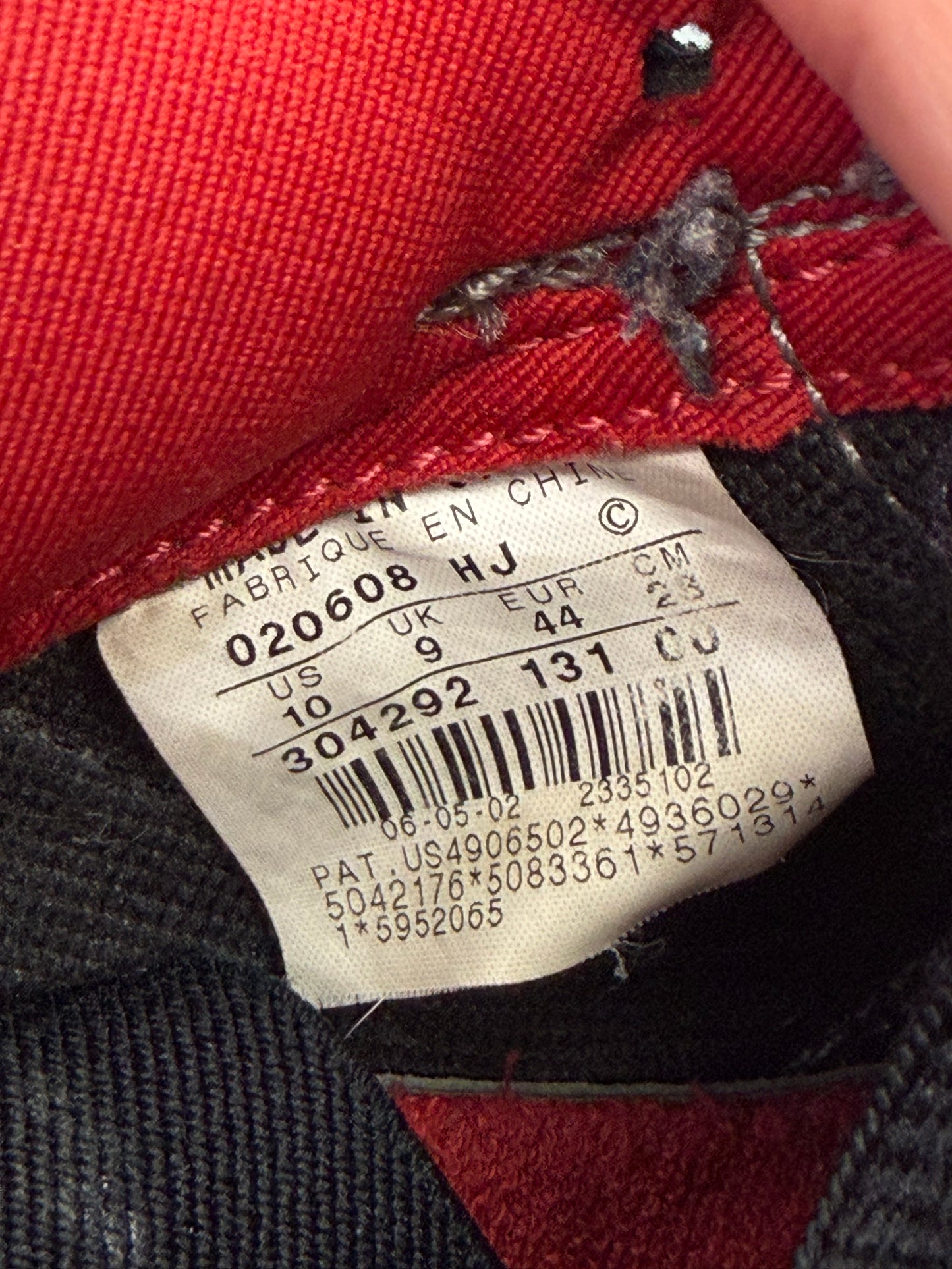 2002 NIKE DUNK LOW PRO SB SUPREME 'BLACK CEMENT' (W/ REPLACEMENT BOX)