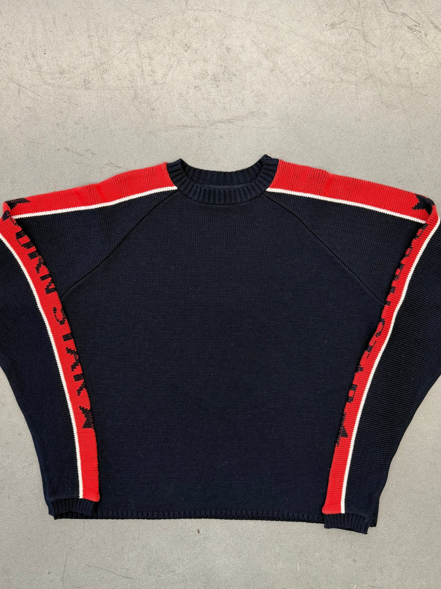 90S PORN STAR BAGGY KNIT SWEATER