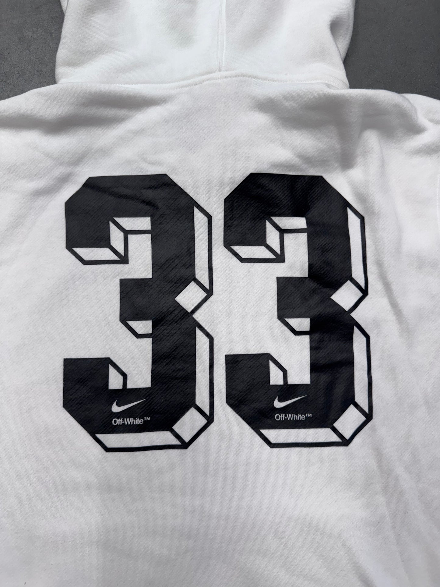 SS18 NIKE LAB X OFF-WHITE MERCURIAL NRG X HOODIE - WHITE (XL)