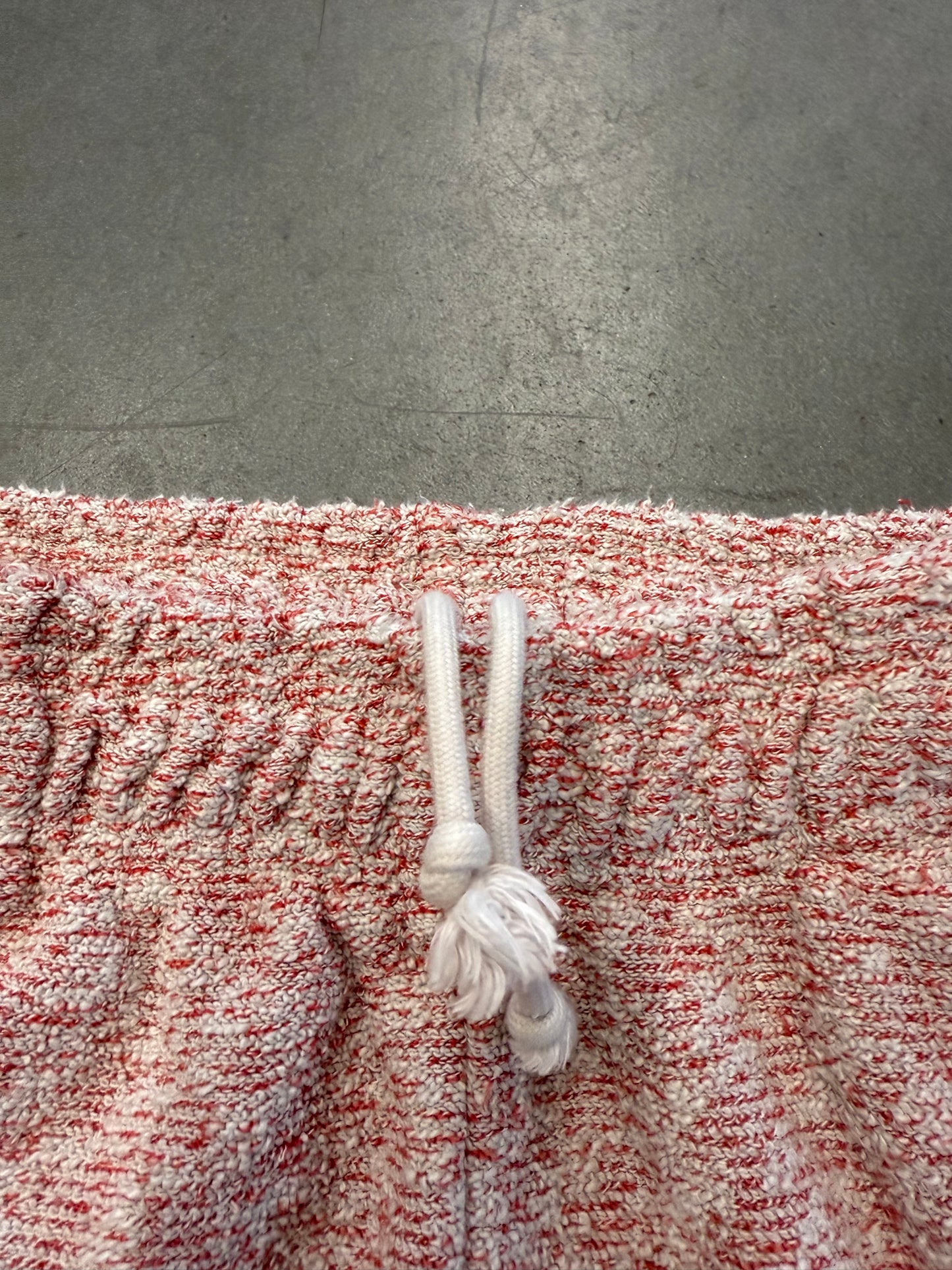 FW24 ERIC EMANUEL EE BOUCLE PANT - GREY/RED