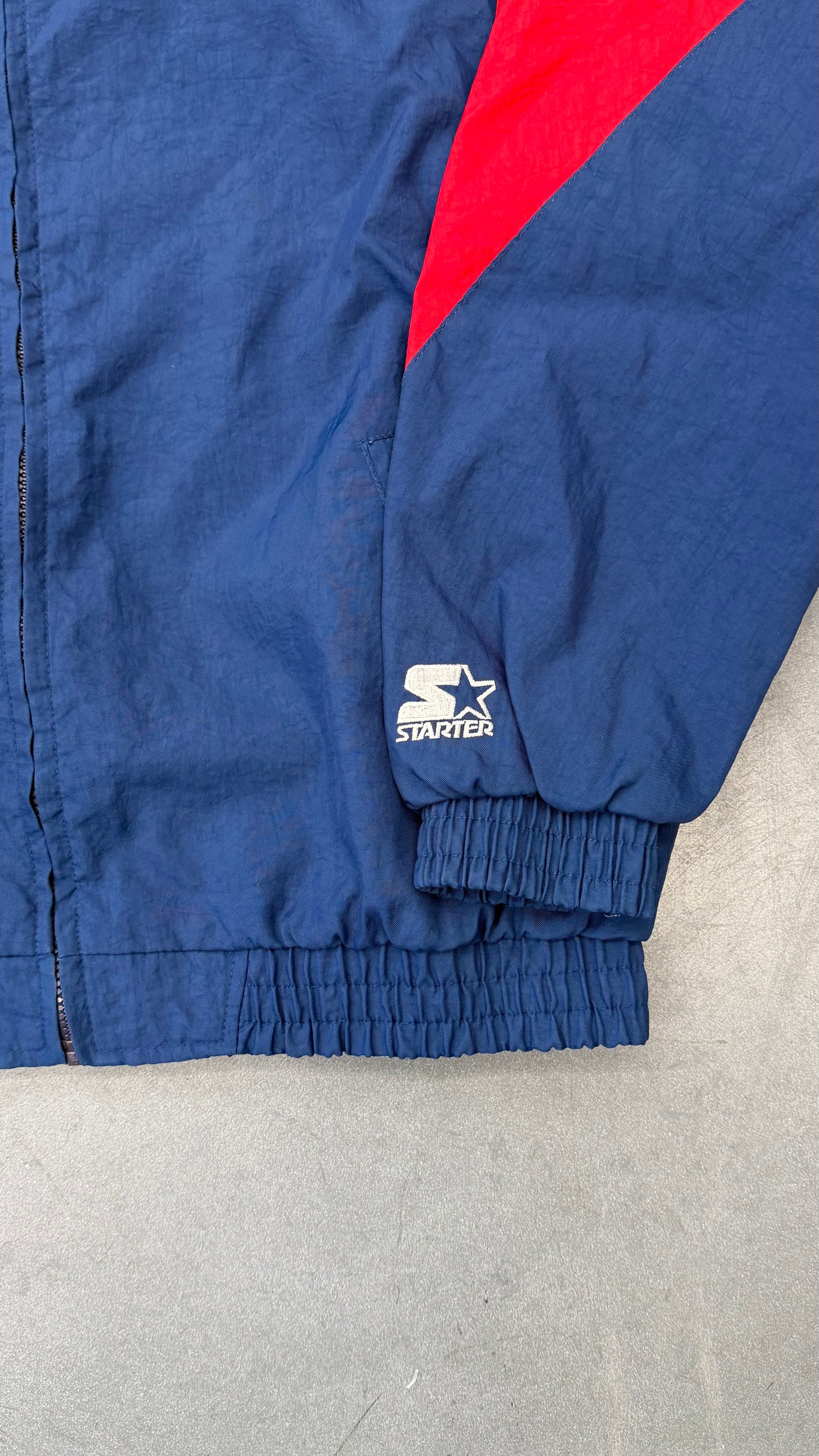 90S STARTER USA OLYMPICS ZIP UP WINDBREAKER JACKET