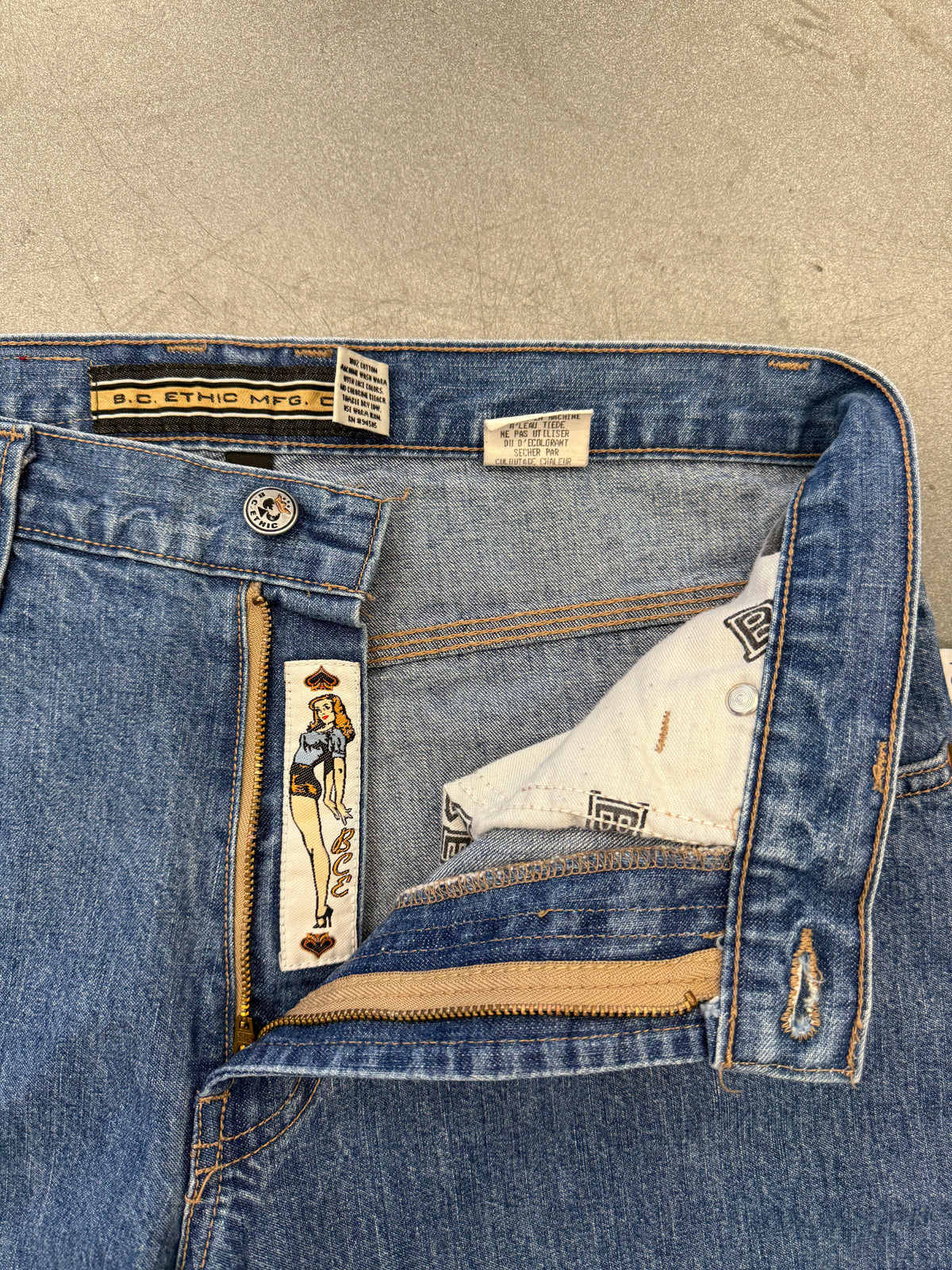 BC ETHIC PIPELINE JEANS