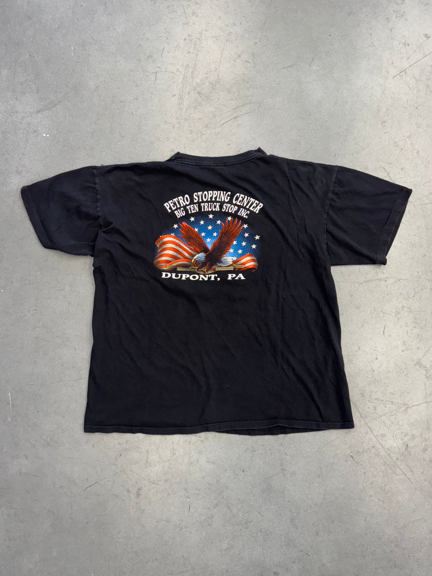 1994 BAD BOYS TOYS DUPTONT, PA PETRO STOPPING CENTER TEE (CARIBBEAN DREAM TAG)