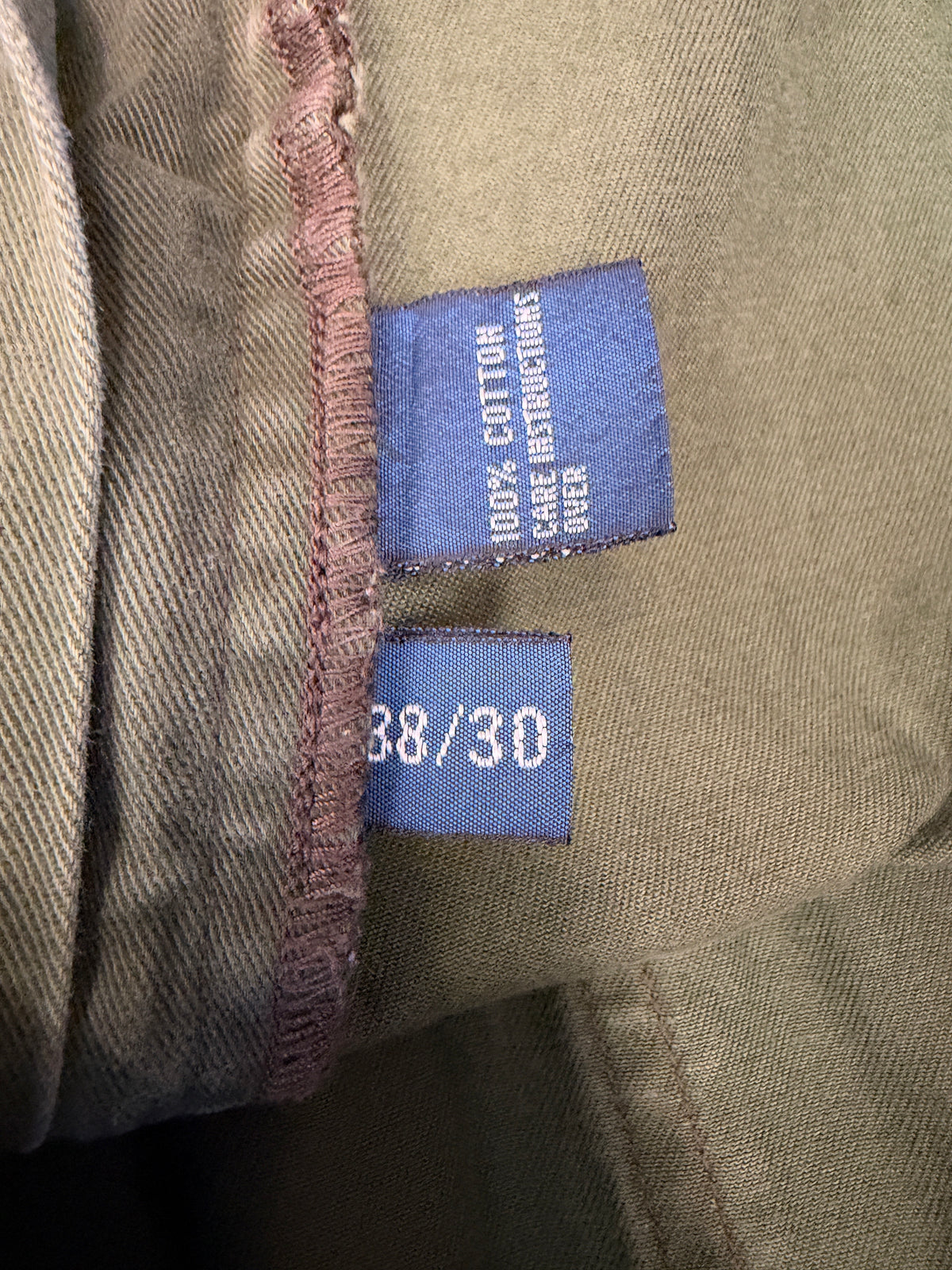 VINTAGE POLO BY RALPH LAUREN MILITARY PANTS - OLIVE GREEN