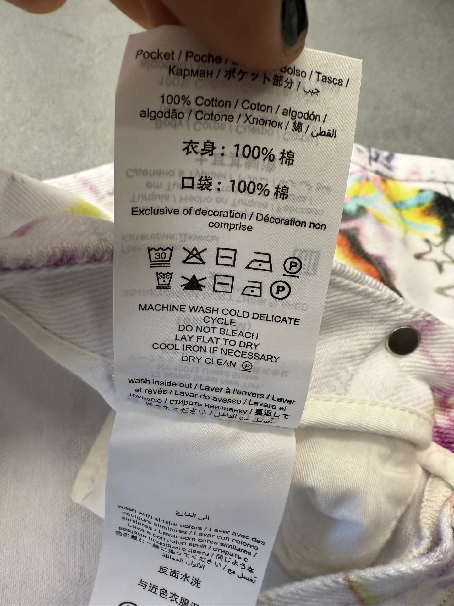 HEAVEN BY MARC JACOBS DON'T THINK FLARED STAR JEANS