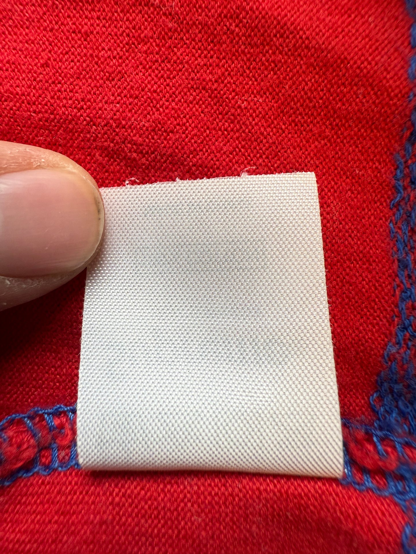 SS07 SUPREME NAVAJO POLO (RED/BLUE)