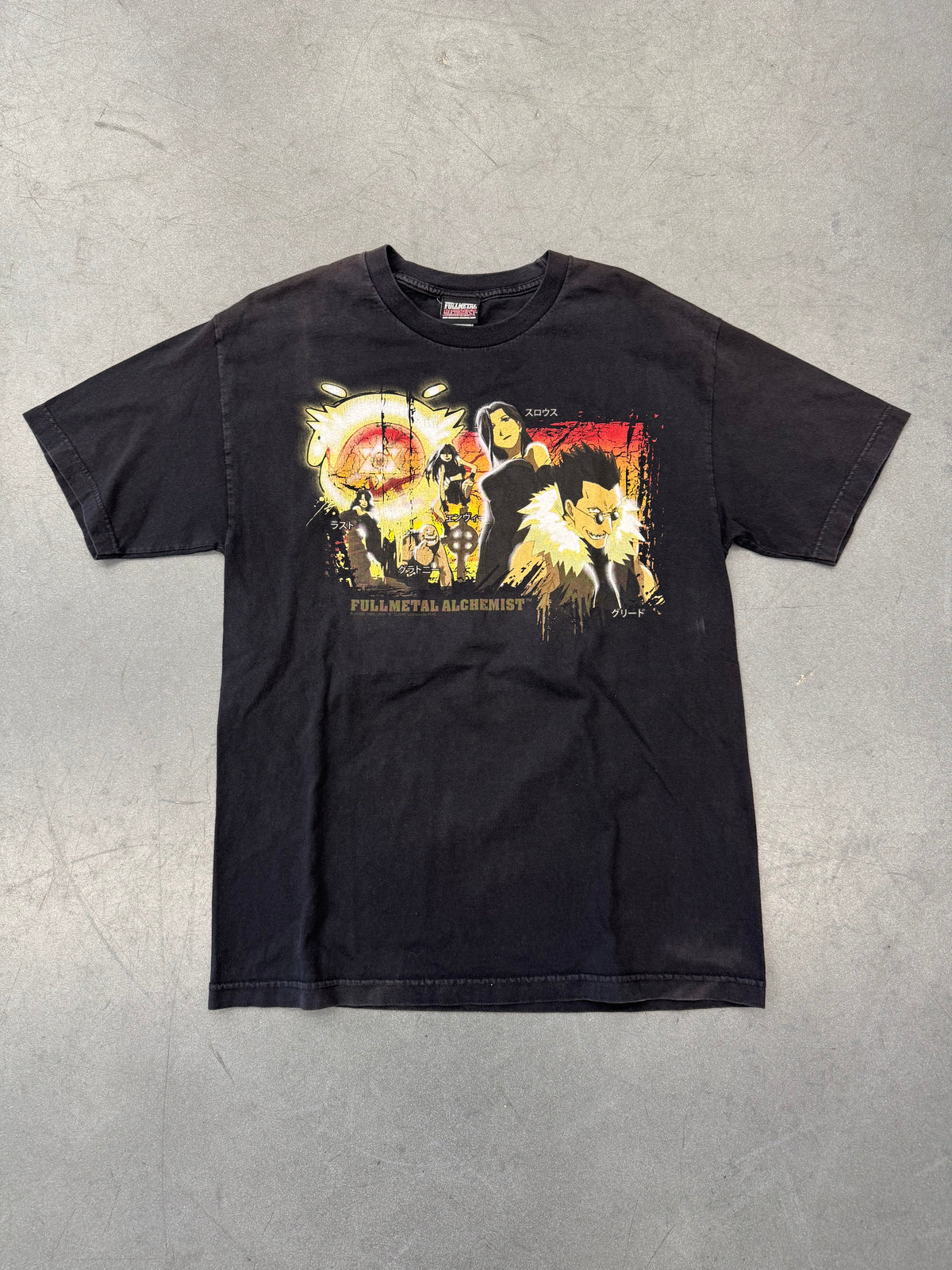 2004 FULLMETAL ALCHEMIST TEE (FULLMETAL ALCHEMIST TAG)