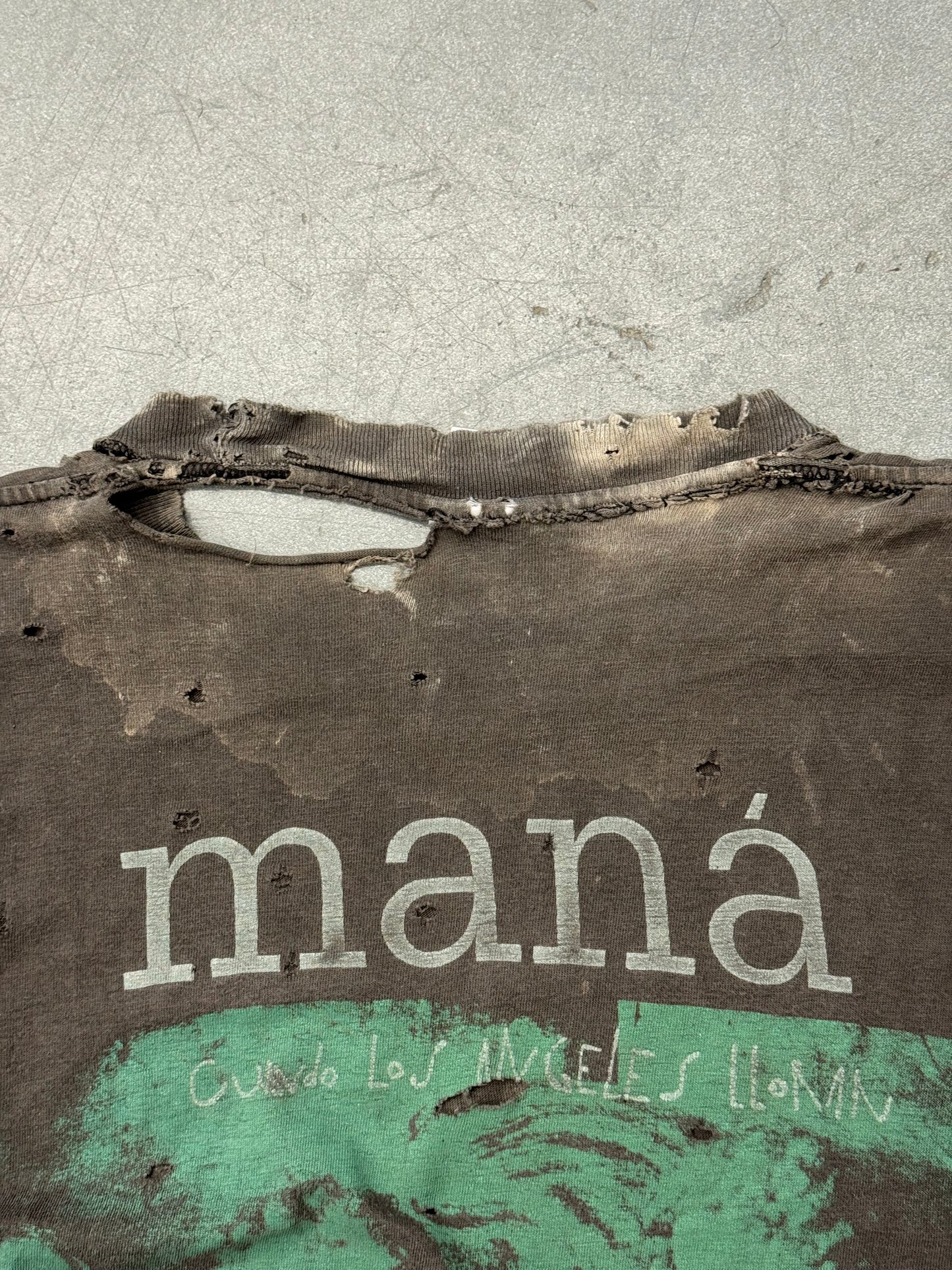 90'S MANA DISTRESSED TOUR TEE (FADED MOUNTAIN TAG)