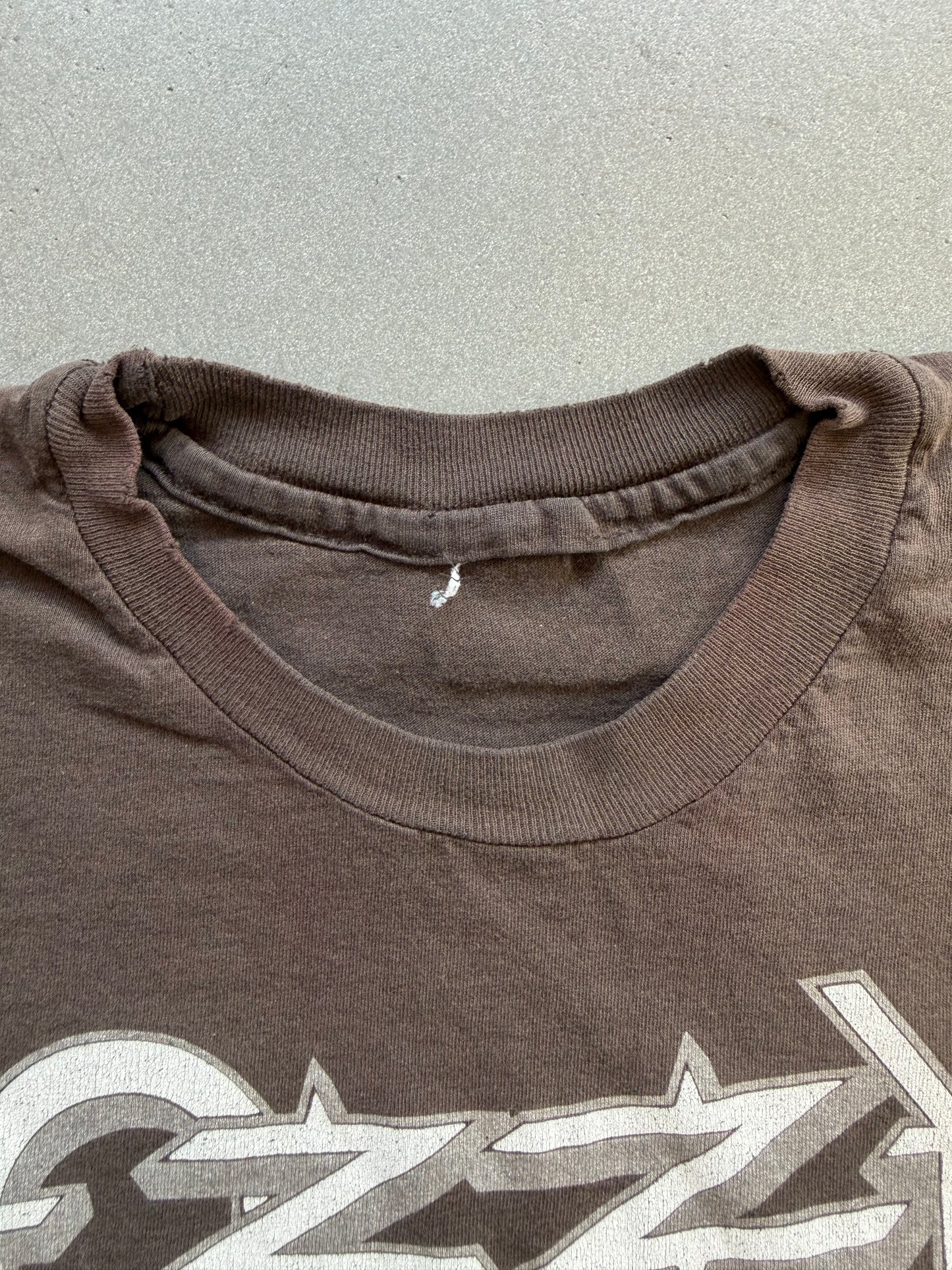 1992 OZZY OSBOURNE THE LAST BLOODY SHOWS CUT-OFF TEE (PULLED TAG)