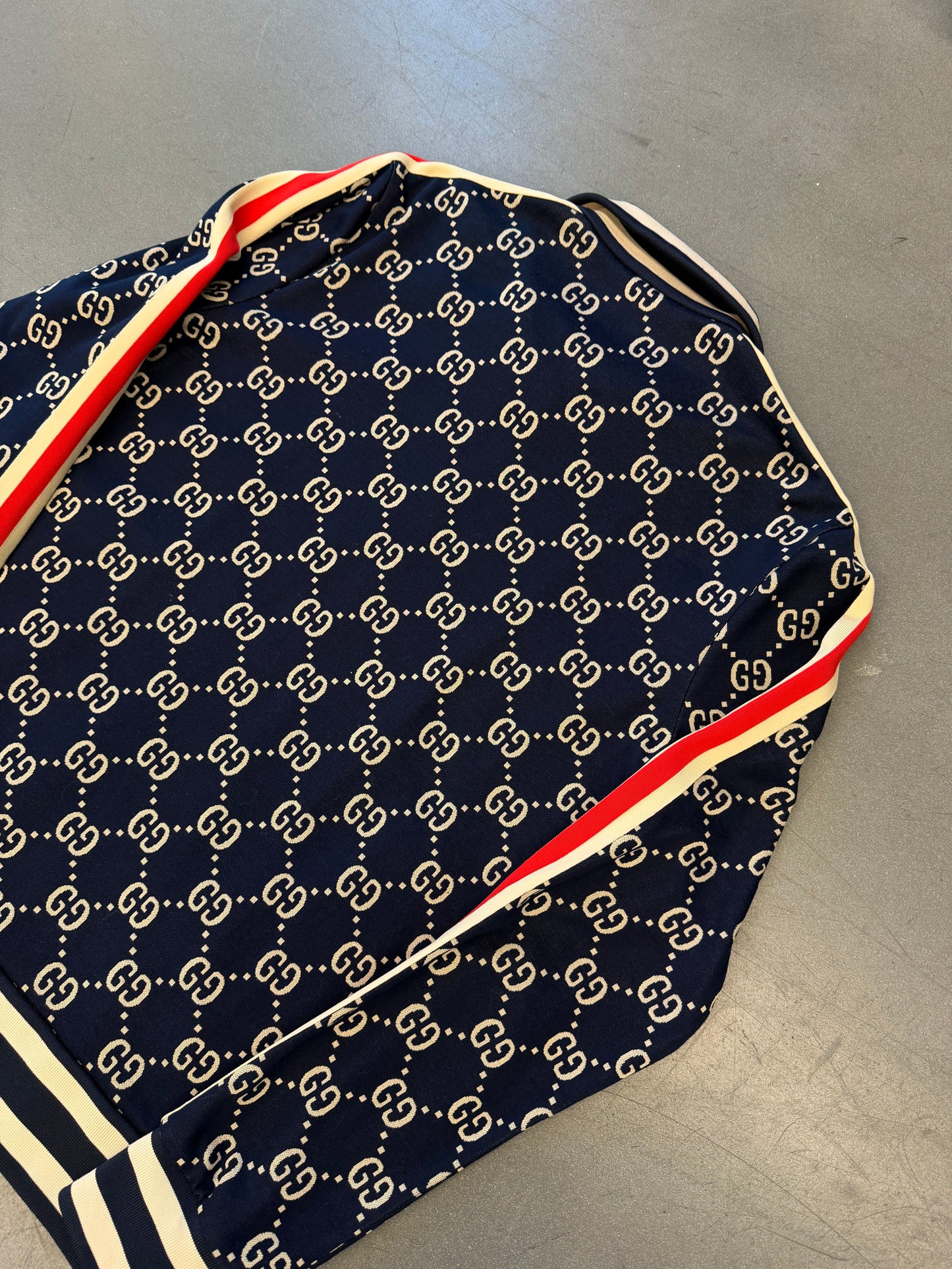 GUCCI MONOGRAM ZIP-UP TRAINING TRACK SUIT