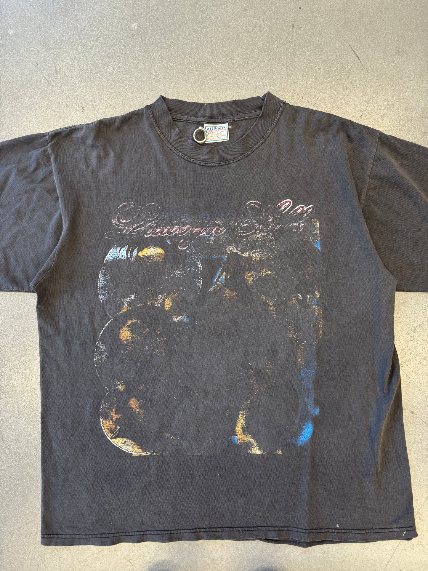 90'S LAURYN HILL DOO WOP (THAT THING) SMOKED RAP TEE (ALL SPORT TAG)
