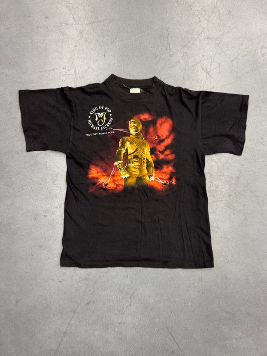 1996 MICHAEL JACKSON "HISTORY WORLD TOUR" TEE (FADED TAG)