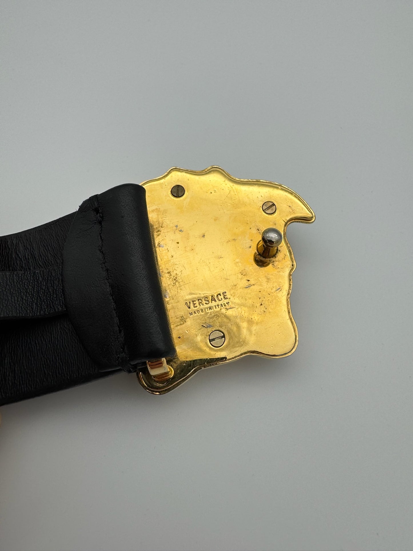 VERSACE STUDDED BELT