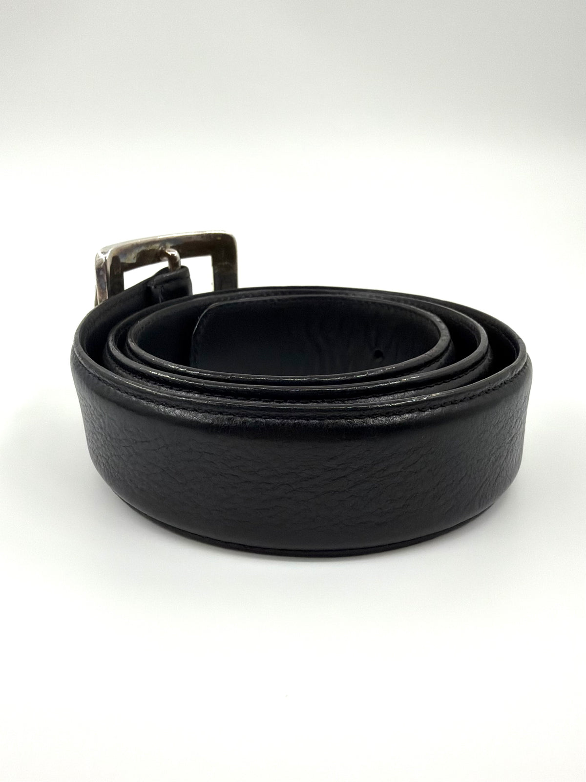 CHROME HEARTS OTJ LEATHER  BELT - 36