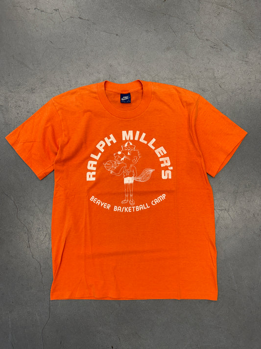 80S NIKE RALPH MILLER'S BEAVER BASKETBALL CAMP TEE