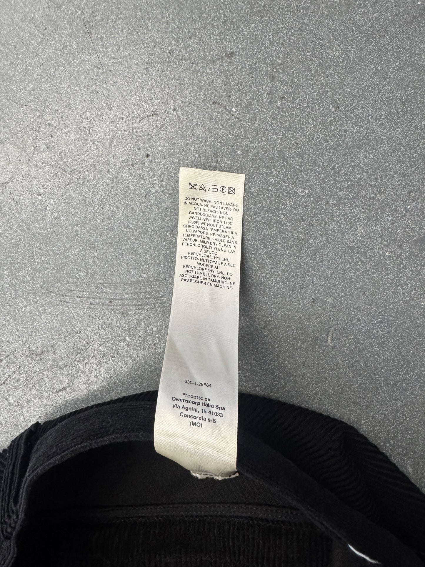 RICK OWENS CONCORDIANS BOLAN BANANA TROUSERS