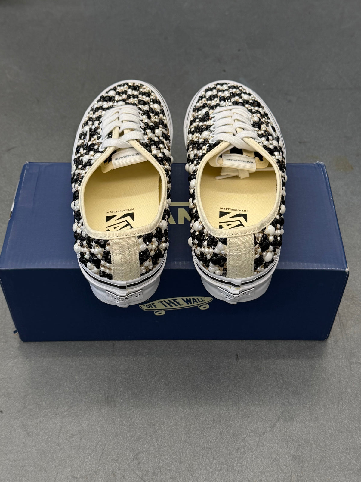 MATTIAS GOLLIN VANS AUTHENTIC LX (NEW WITH SIGNED BOX)
