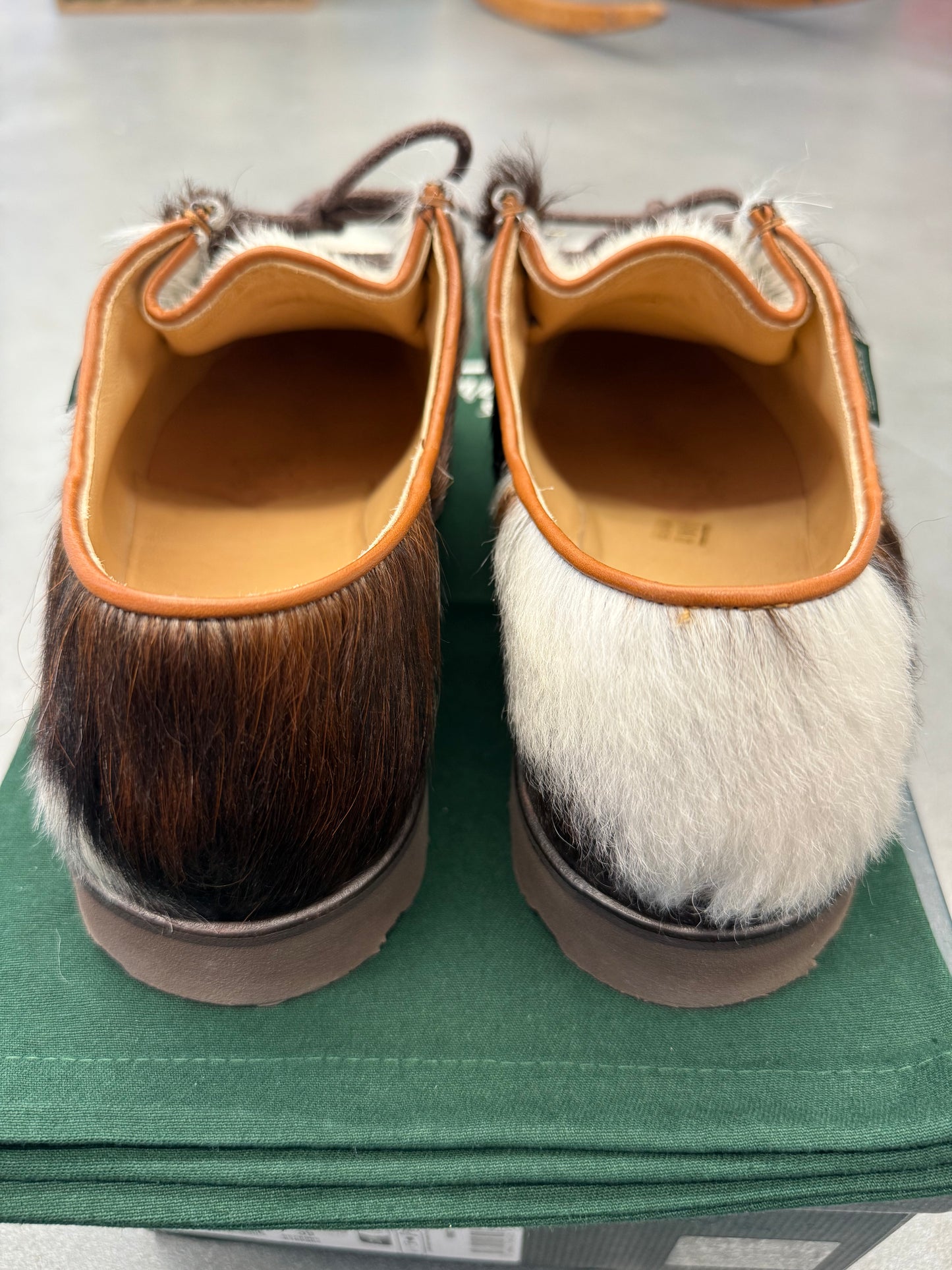 PARABOOT MICHAEL LACE-UP SHEEP HAIR SHOES