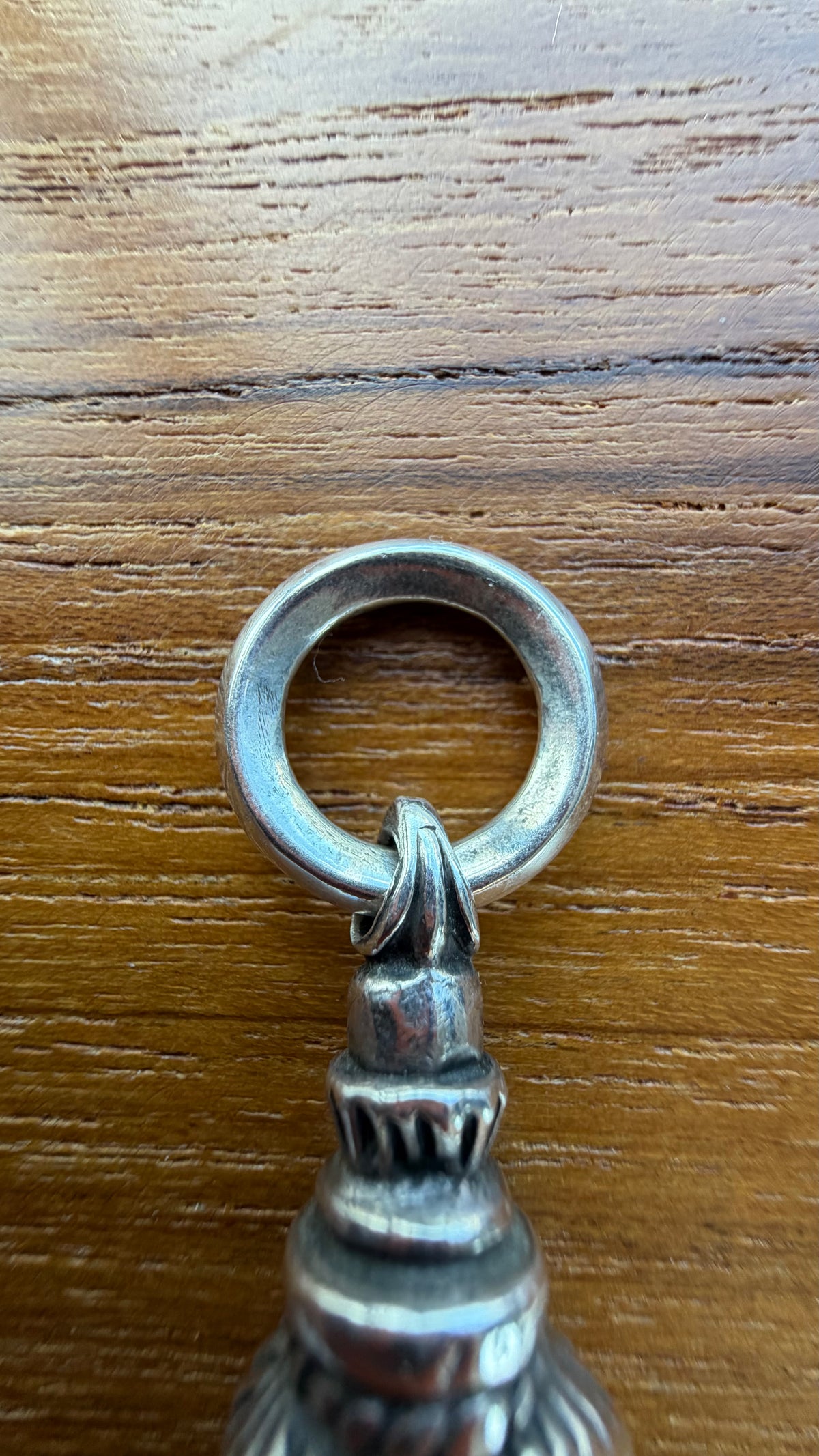 CHROME HEARTS OLD CROW TALON SILVER PENDANT