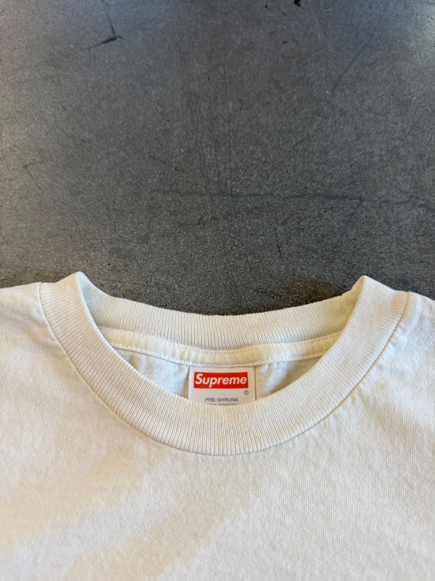 SS08 SUPREME "THE KIDS WILL HAVE THEIR SAY" TEE - (L) (WHITE)