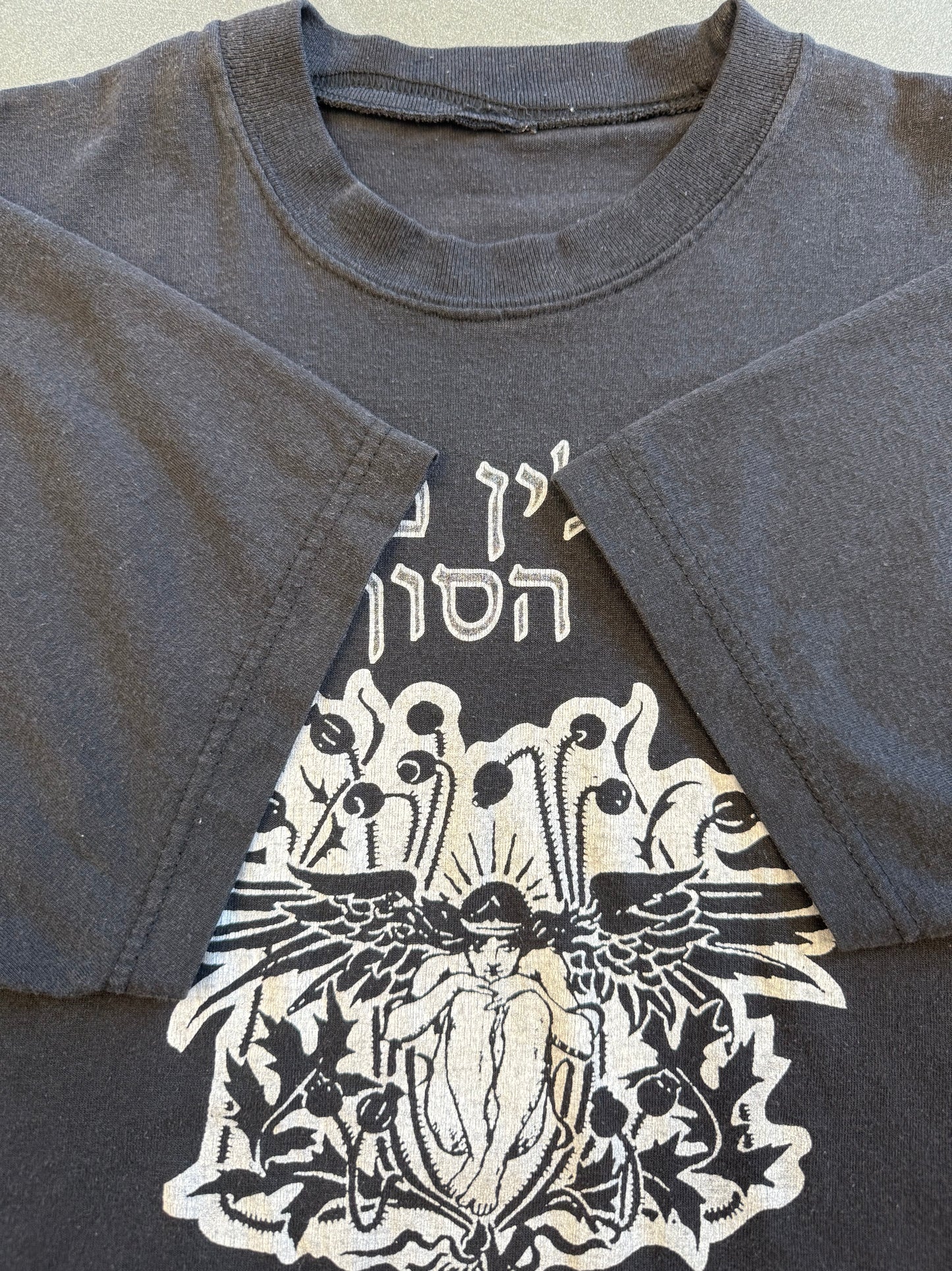 90'S MARILYN MANSON ANTICHRIST HEBREW TEE (PULLED TAG)