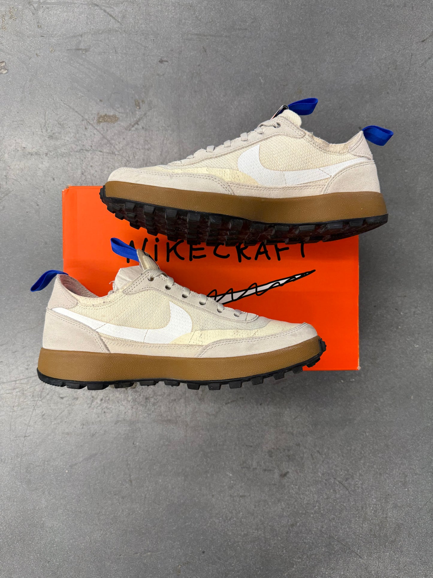 2022 SIZE 8 NIKE TOM SACHS GENERAL PURPOSE SHOE (PRE-OWNED WITH BOX)