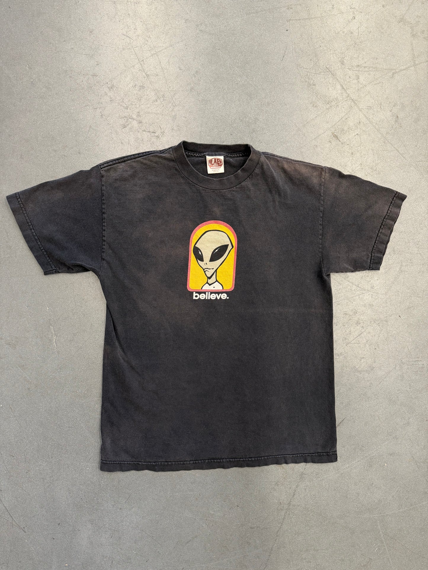 90'S BELIEVE. ALIEN WORK SHOP SKATE TEE