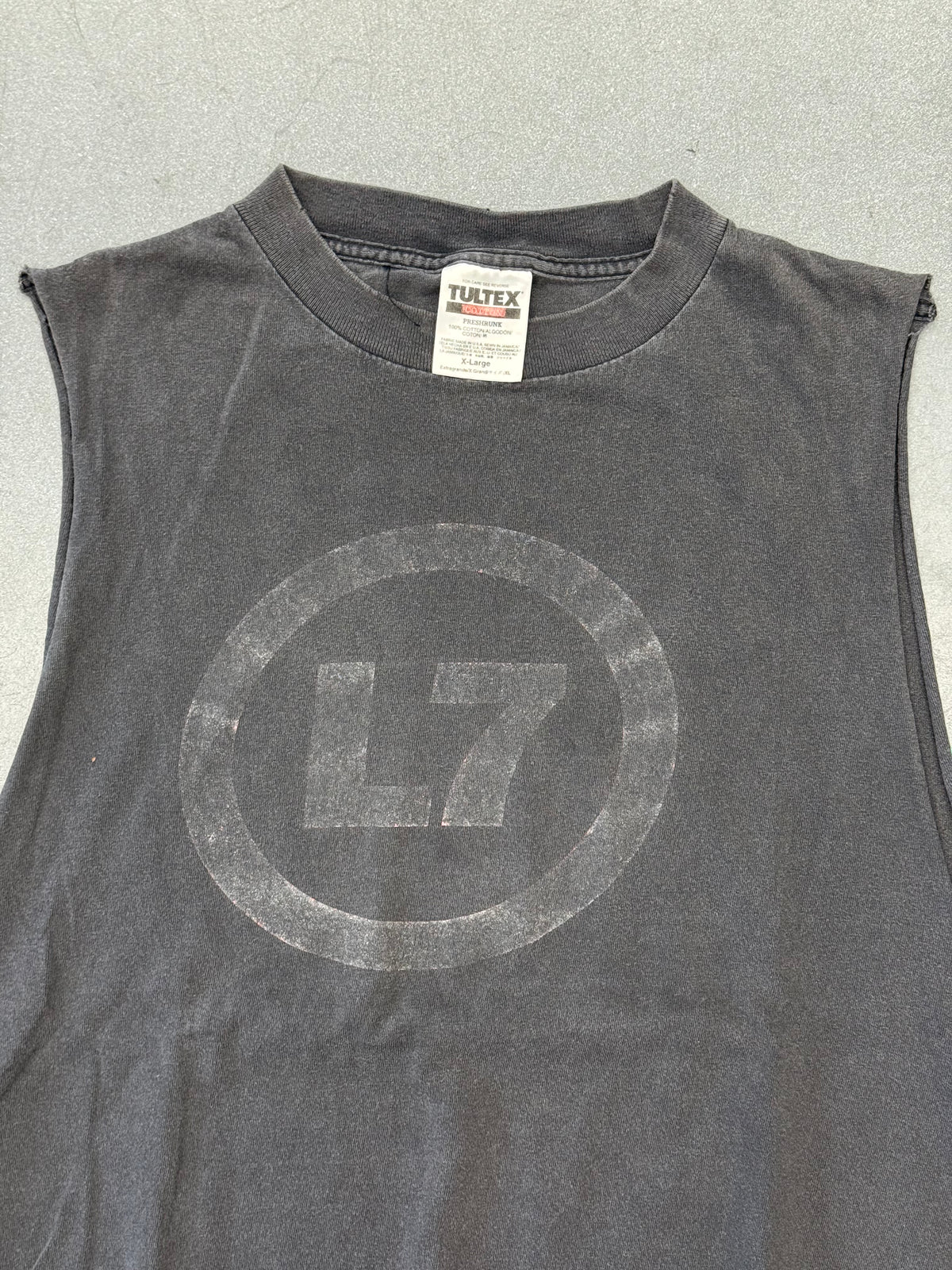 1997 L7 U.S. TOUR CUT-OFF TEE (TULTEX TAG)