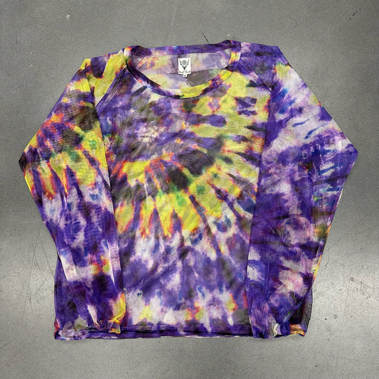 SOUTH2 WEST8 TIEDYE MESH OVERSHIRT