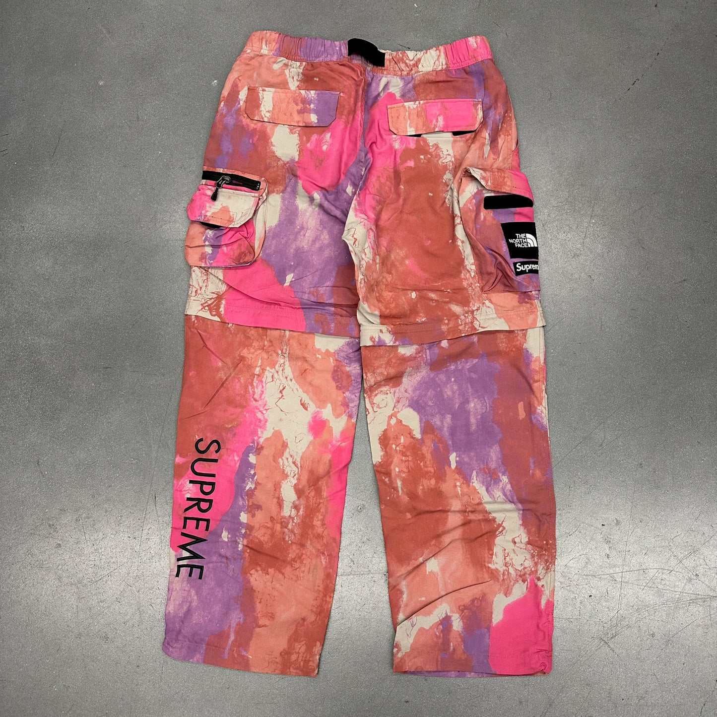 SS20 SUPREME X THE NORTH FACE BELTED CARGO CONVERTABLE PANTS